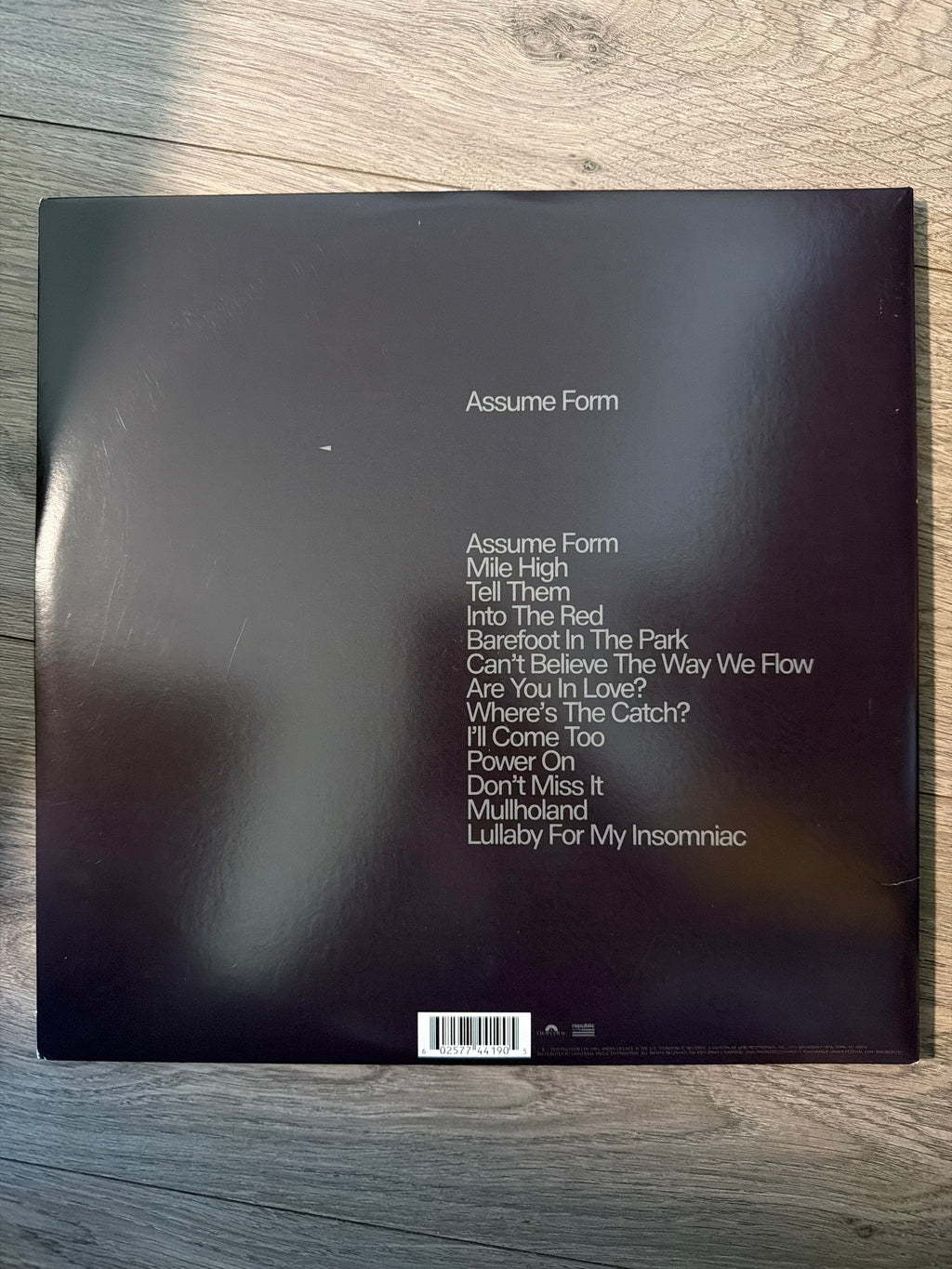 James Blake - Assume Form