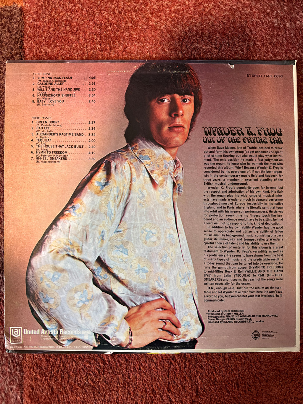 Wynder K. Frog - Out Of The Frying Pan