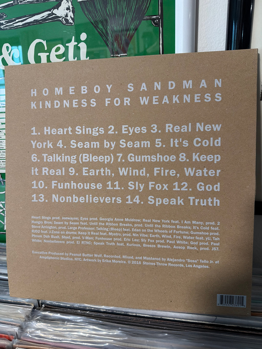 Homeboy Sandman - Kindness For Weakness