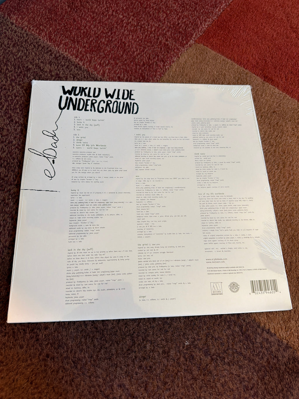 Erykah Badu - Worldwide Underground