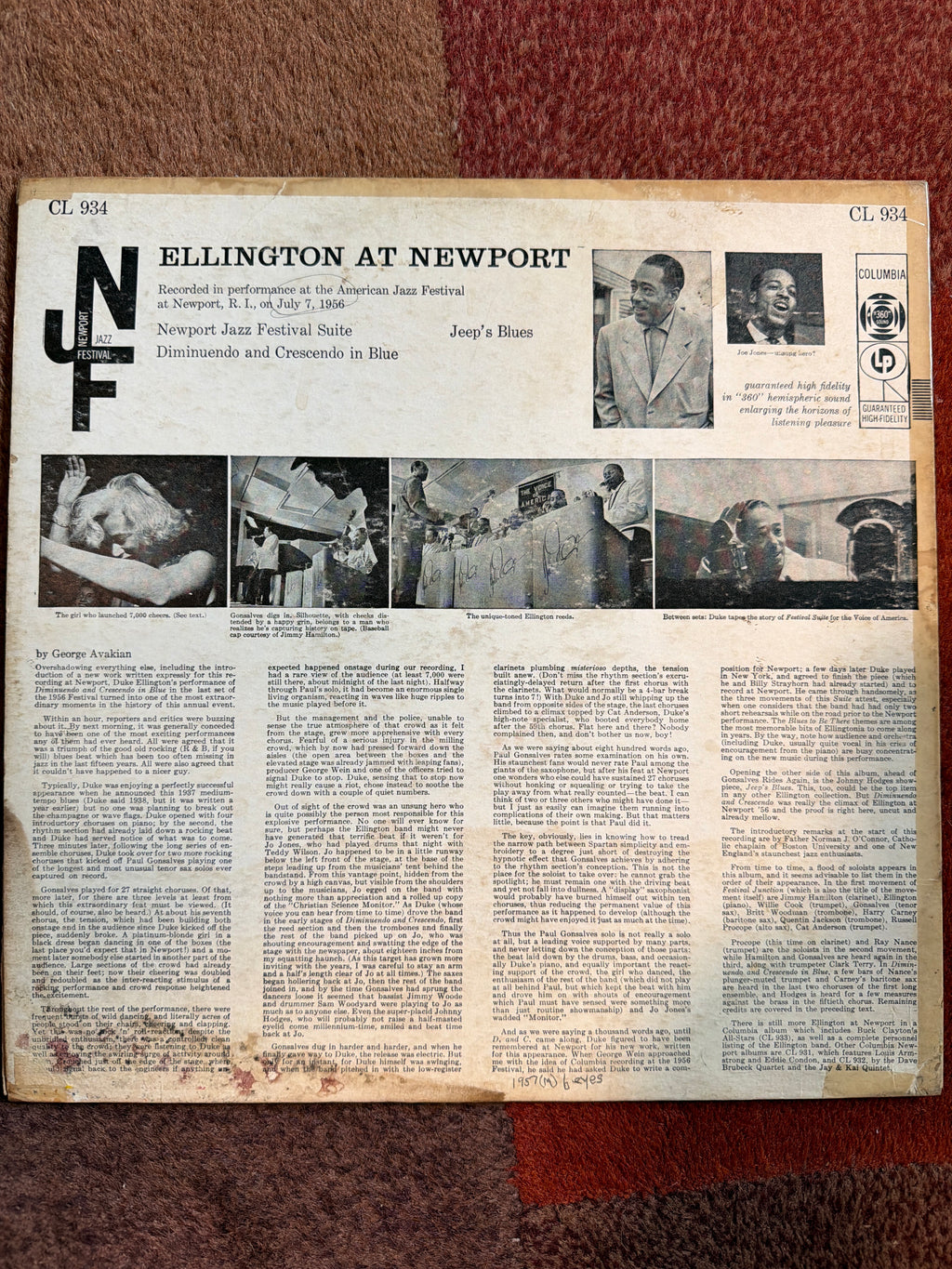 Duke Ellington And His Orchestra - Ellington At Newport