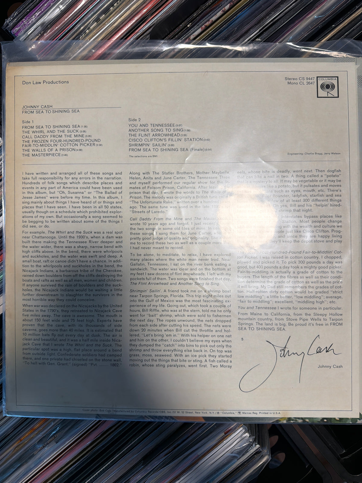 Johnny Cash - From Sea To Shining Sea