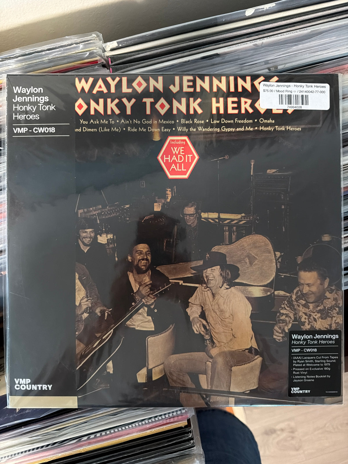 Waylon Jennings - Honky Tonk Heroes