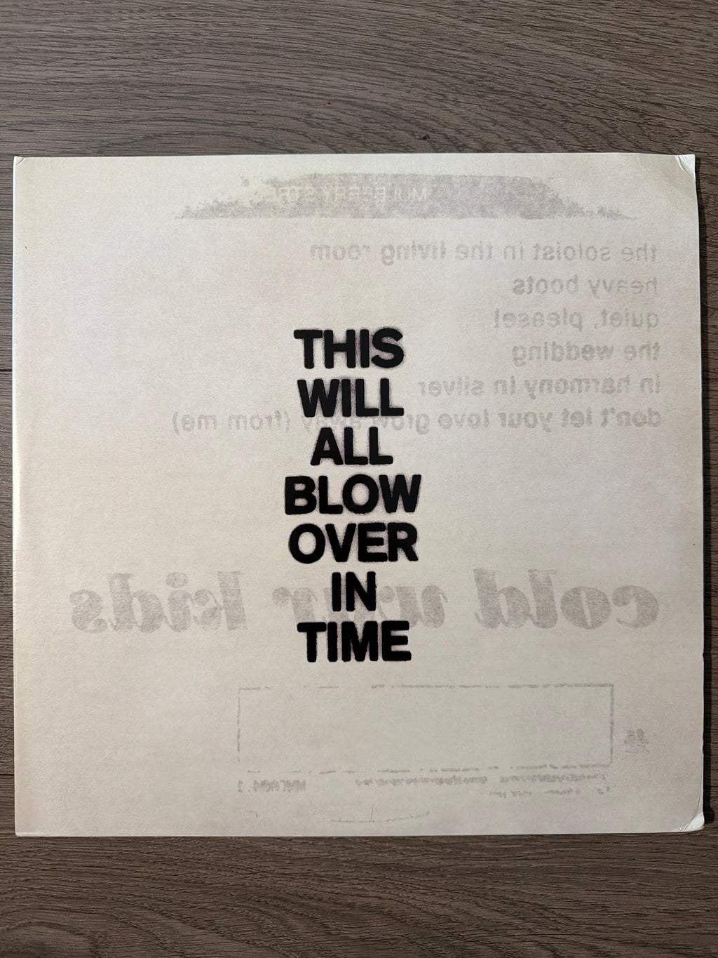 Cold War Kids - This Will All Blow Over In Time
