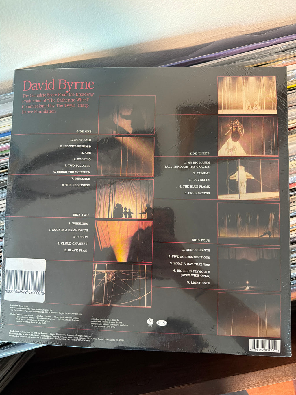 David Byrne - The Complete Score From The Broadway Production Of "The Catherine Wheel"