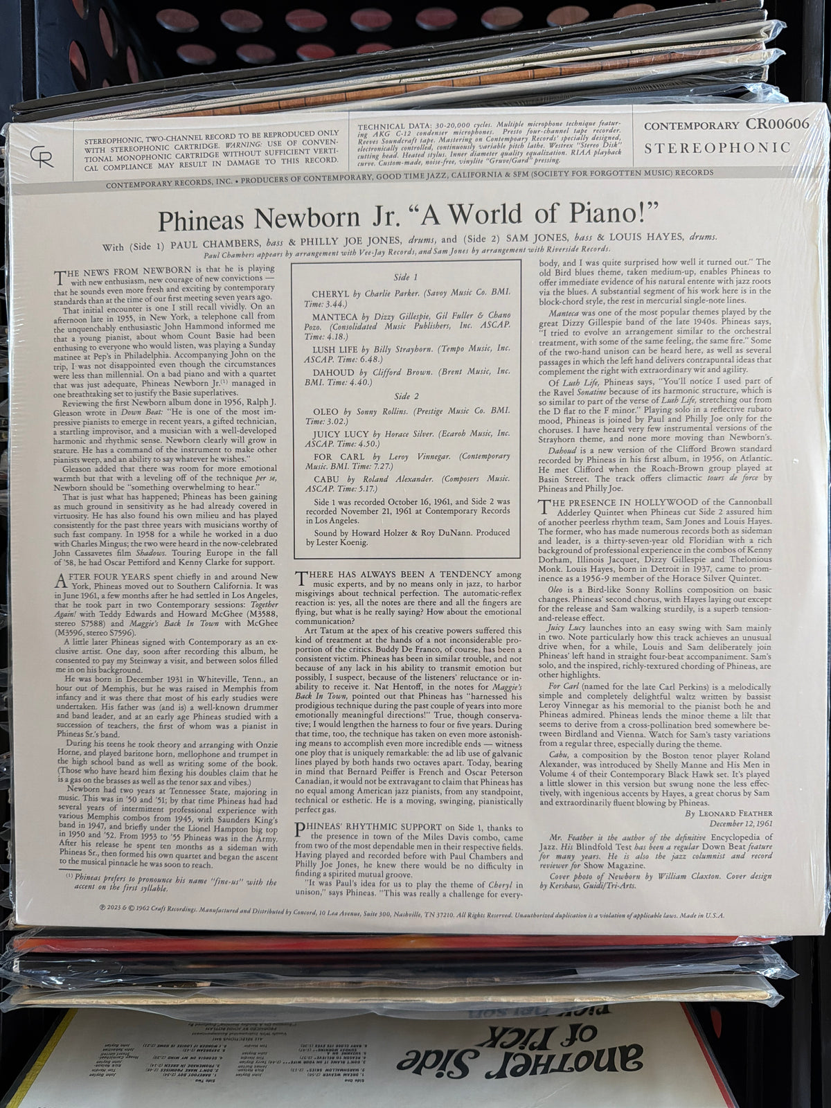 Phineas Newborn Jr. - A World Of Piano!