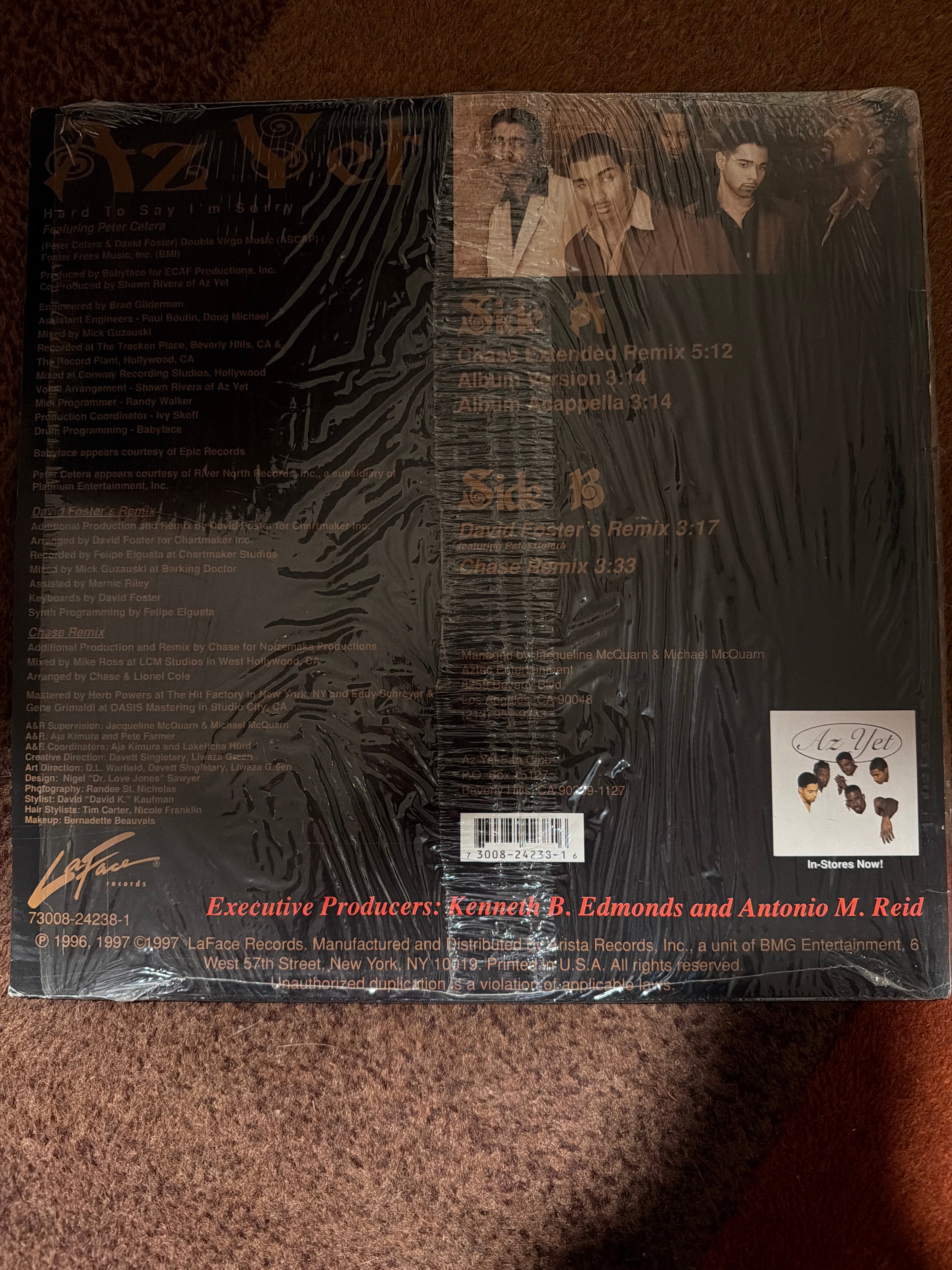 Az Yet Ft. Peter Cetera - Hard To Say I'm Sorry
