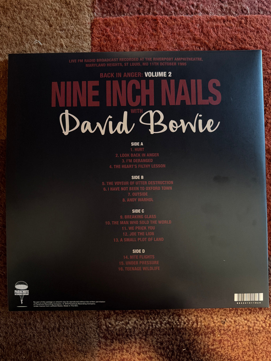 Nine Inch Nails & David Bowie - Back In Anger 1995