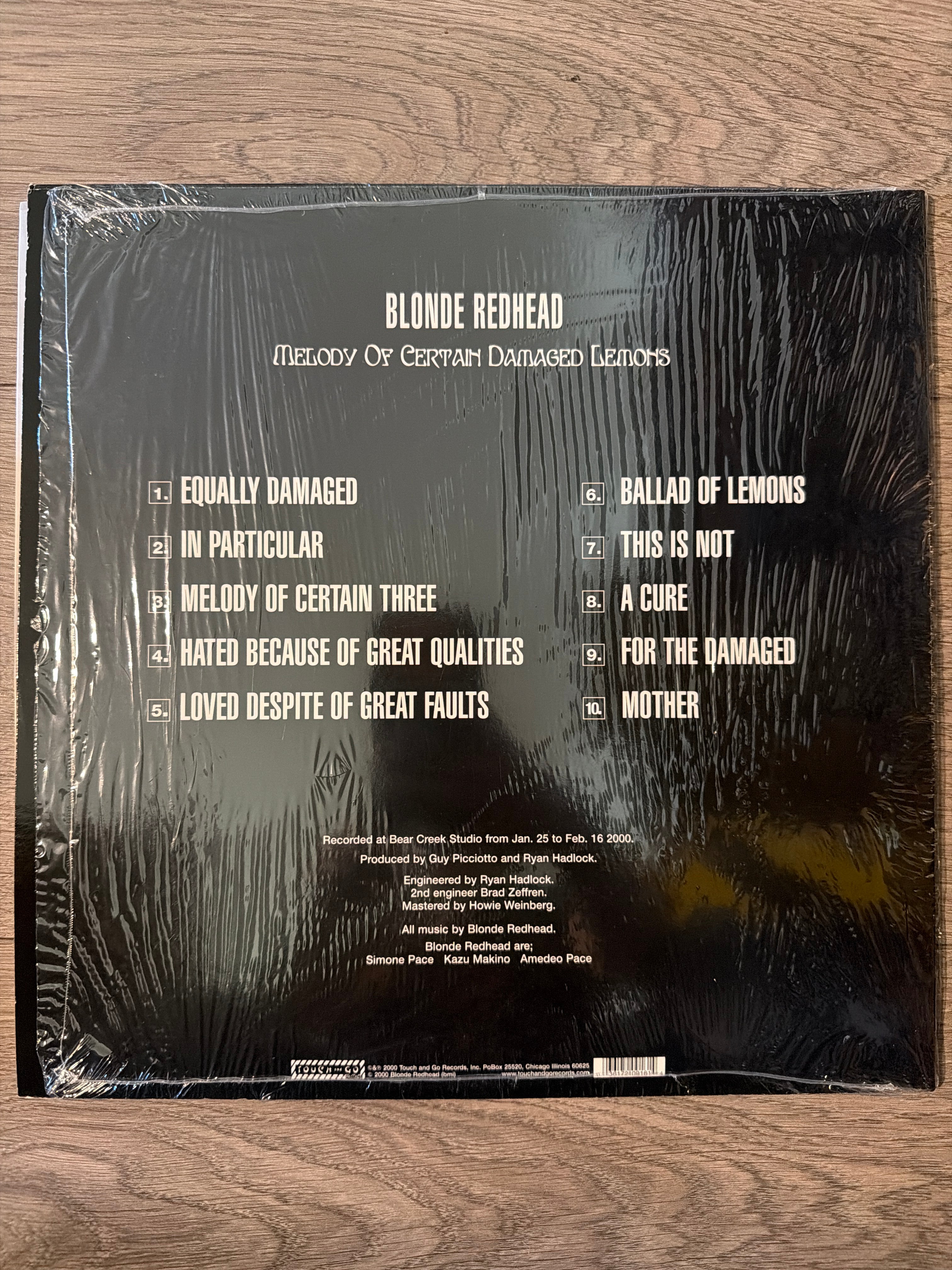 Blonde Redhead - Melody Of Certain Damaged Lemons