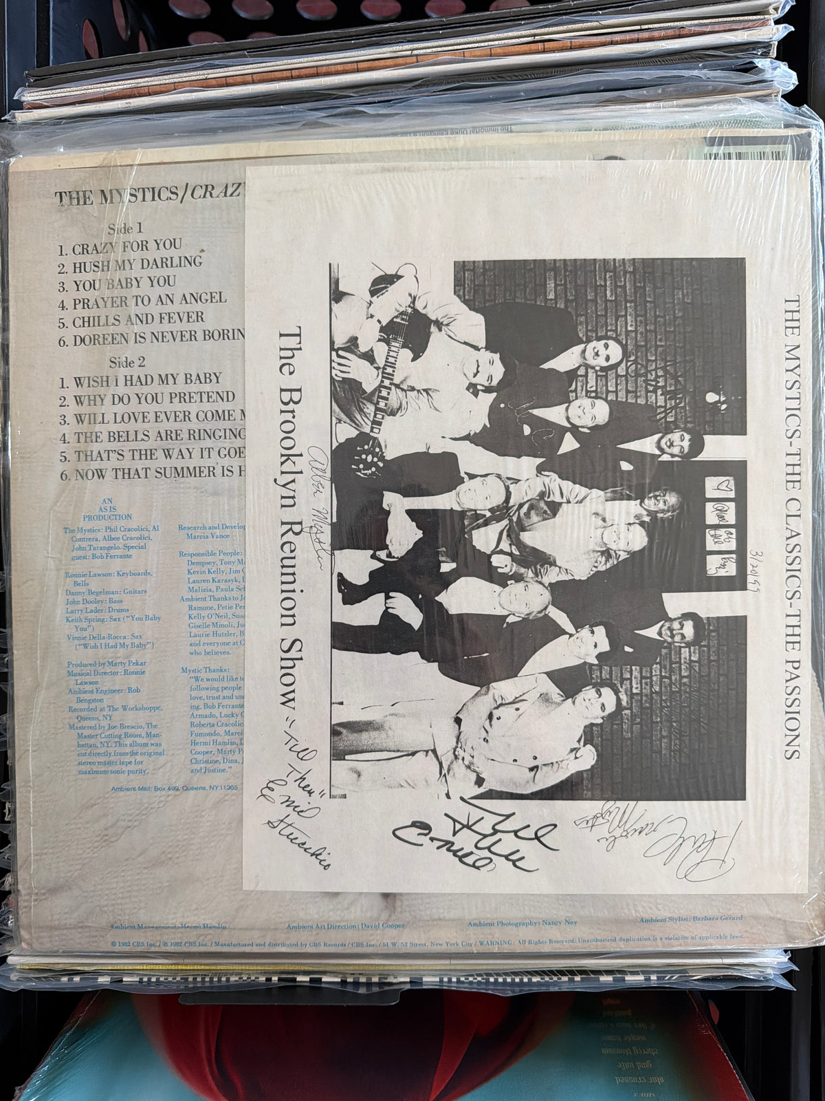 The Mystics - Crazy For You