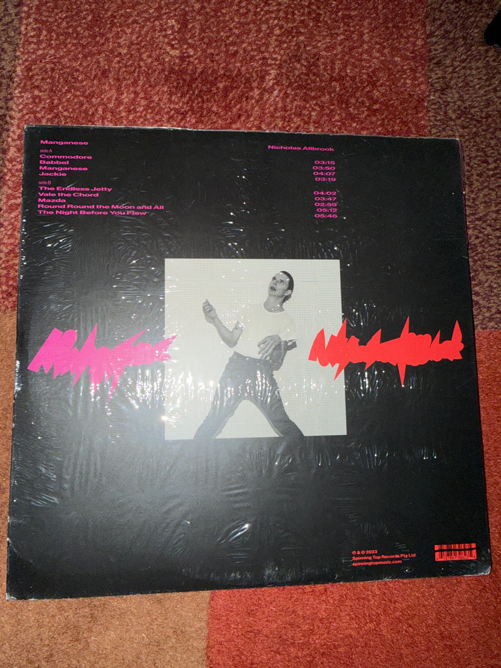 Nick Allbrook - Manganese
