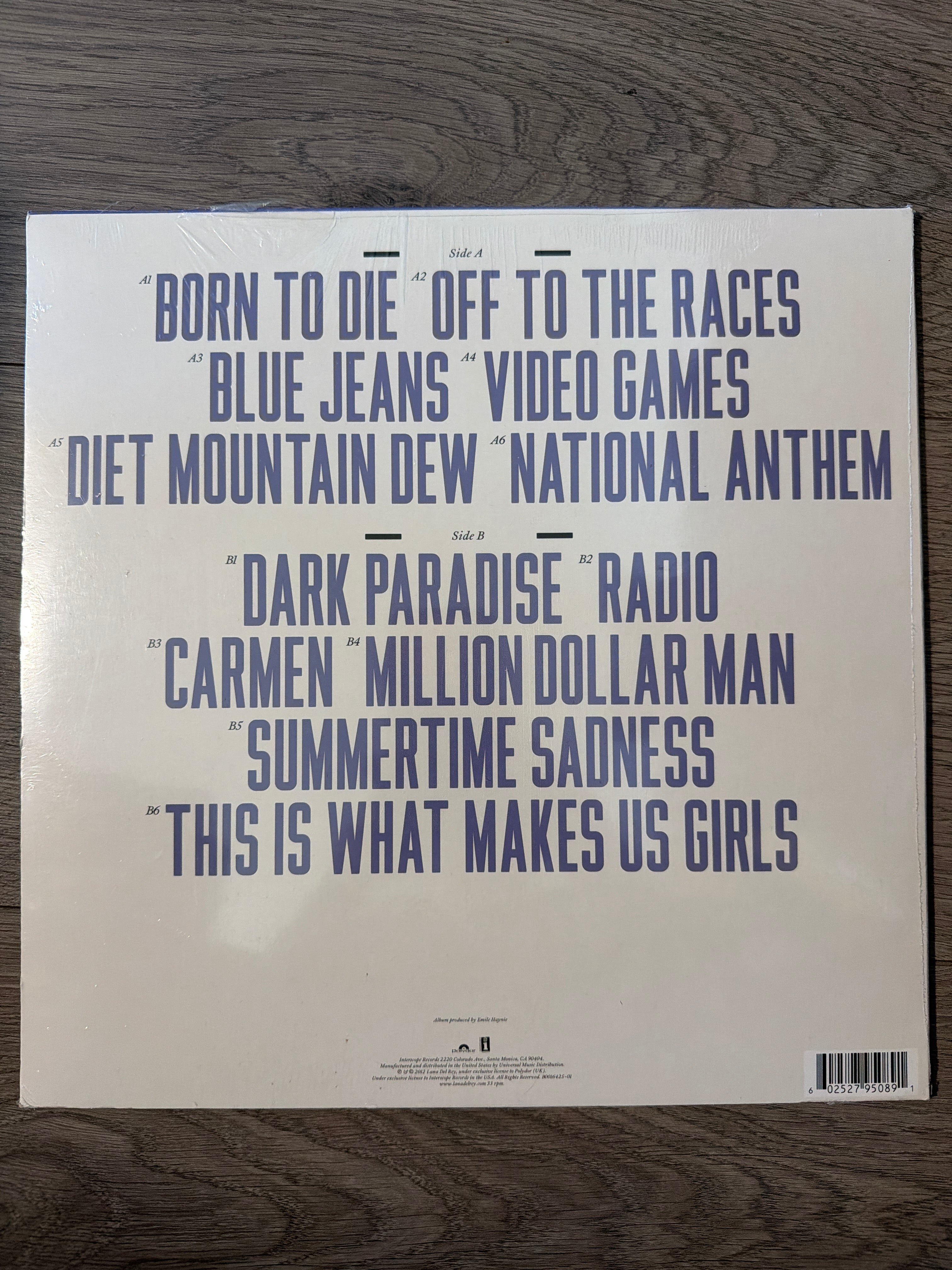 Lana Del Rey - Born To Die