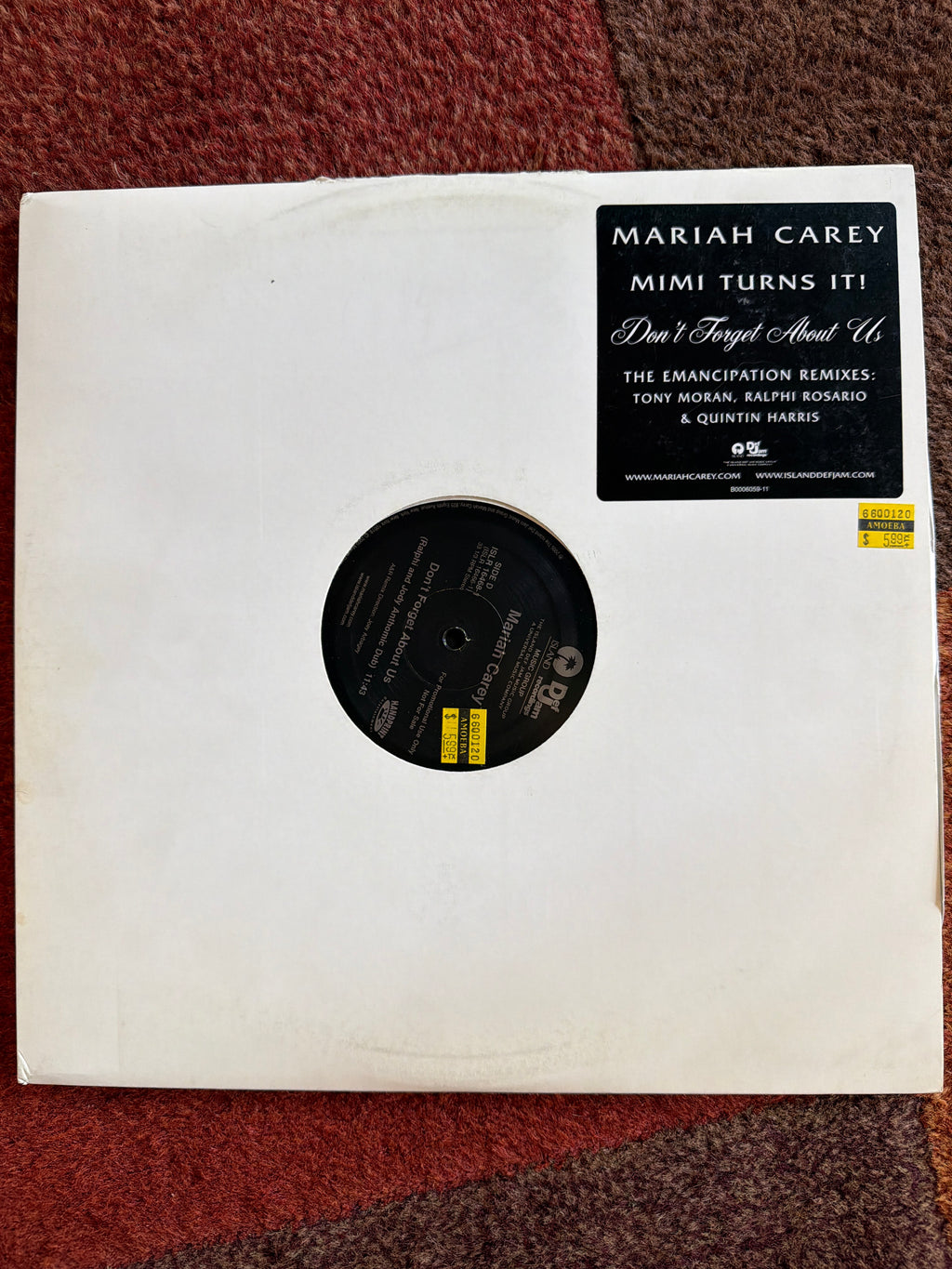 Mariah Carey - Don't Forget About Us (The Emancipation Remixes)