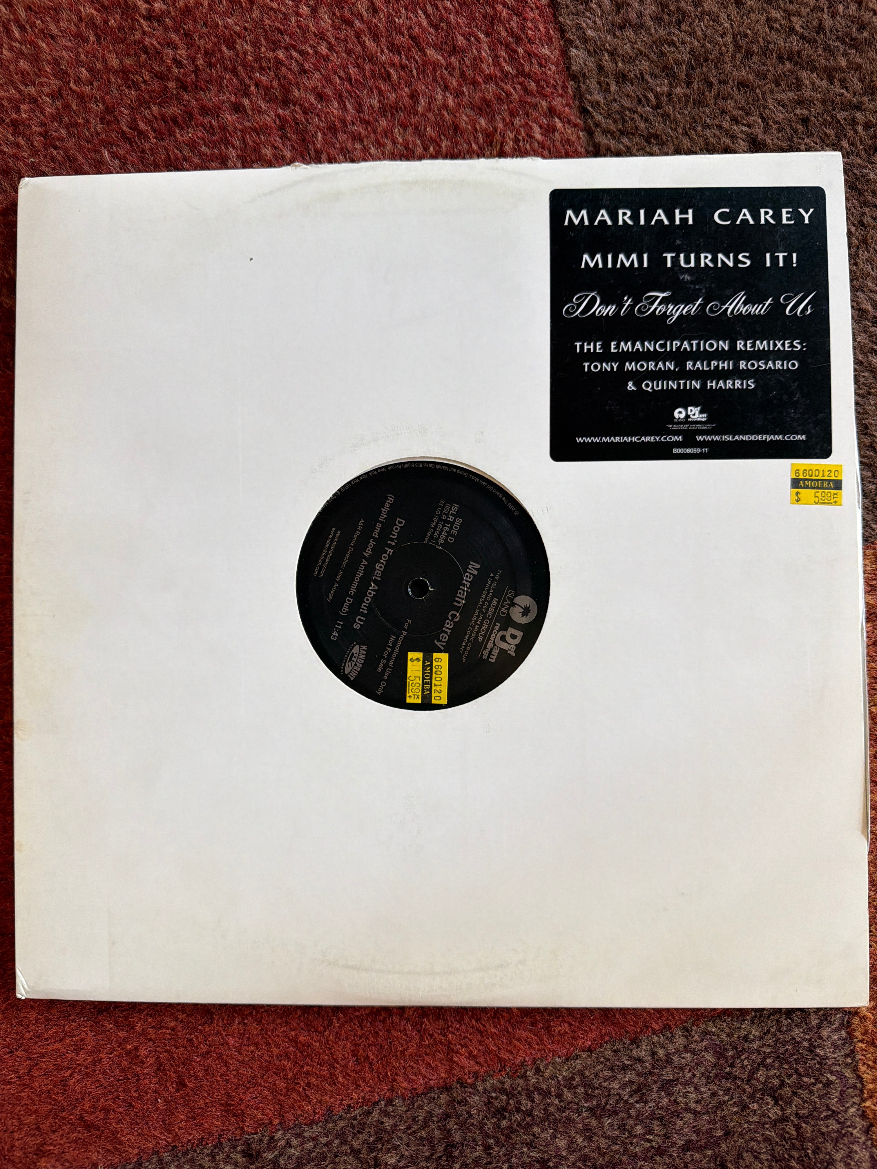 Mariah Carey - Don't Forget About Us (The Emancipation Remixes)
