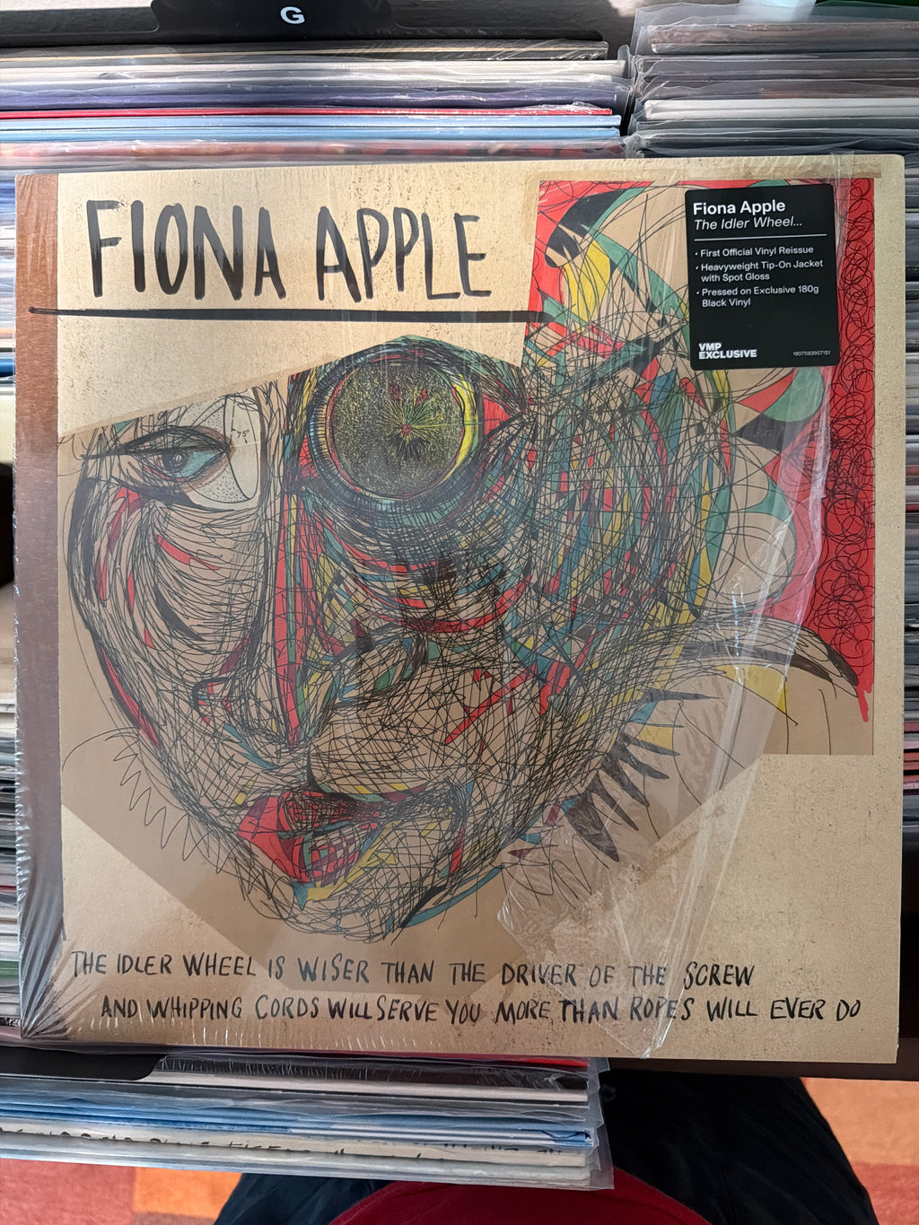 Fiona Apple - The Idler Wheel Is Wiser Than The Driver Of The Screw And Whipping Cords Will Serve You More Than Ropes Will Ever Do