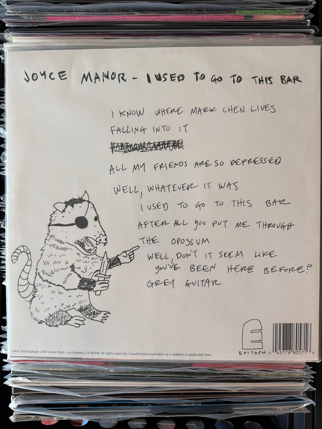 Joyce Manor - I Used To Go To This Bar