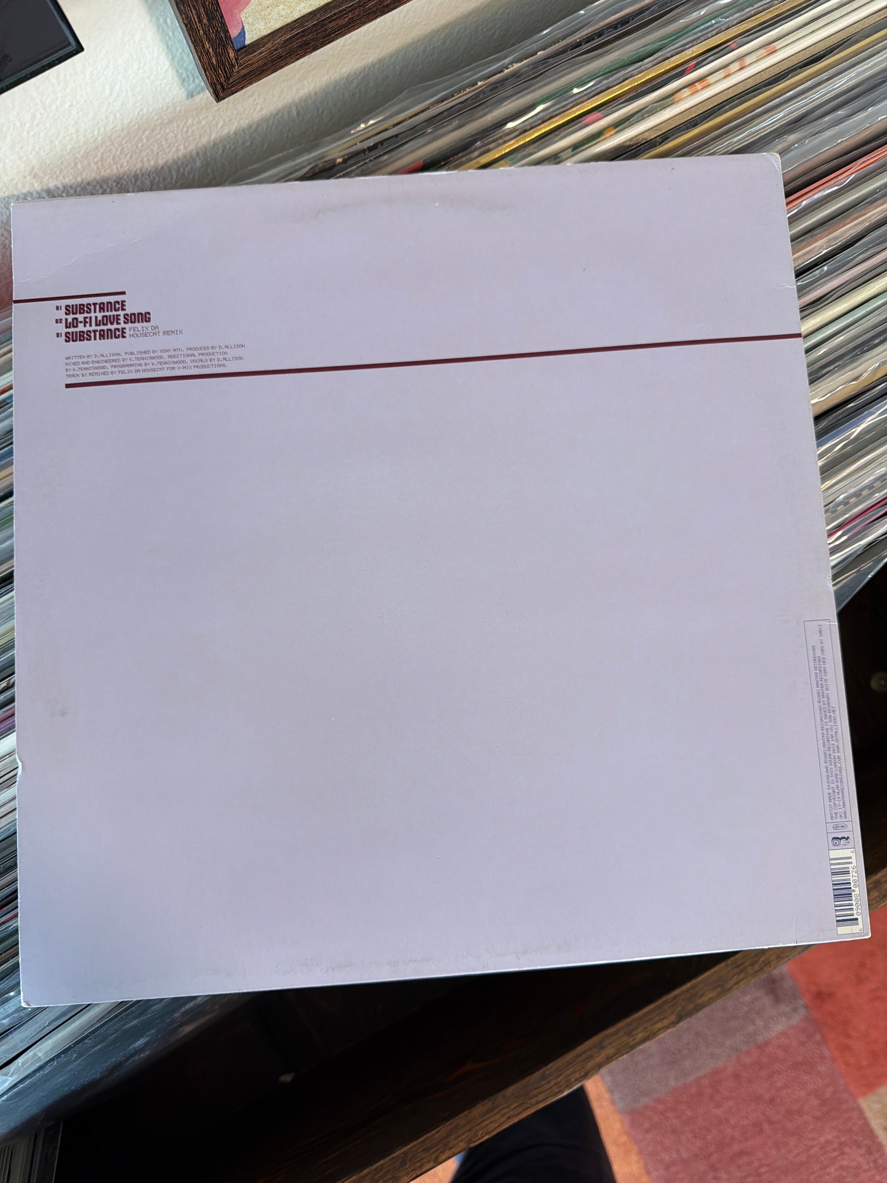 Dot Allison - Substance