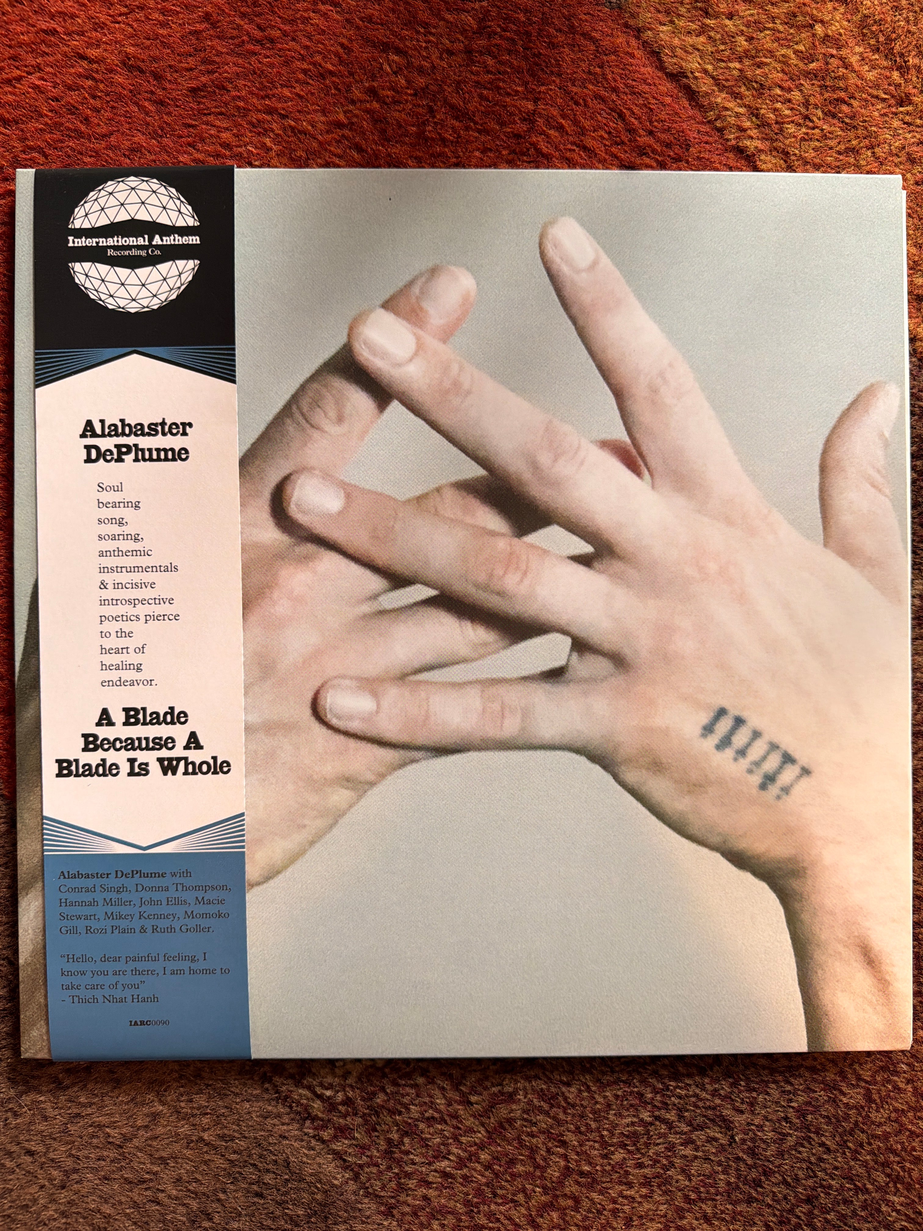 Alabaster DePlume - A Blade Because A Blade Is Whole