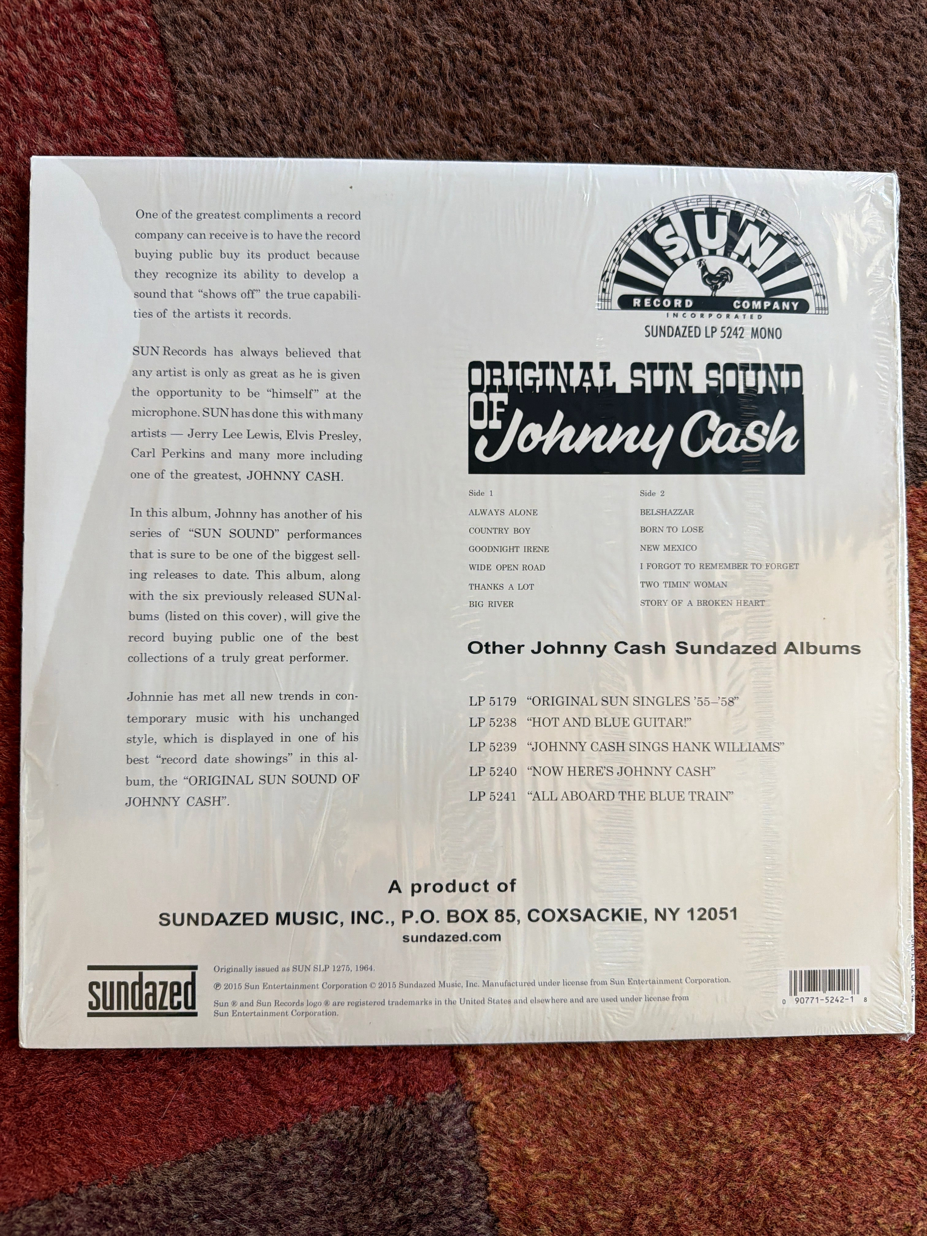 Johnny Cash - Original Sun Sound Of Johnny Cash