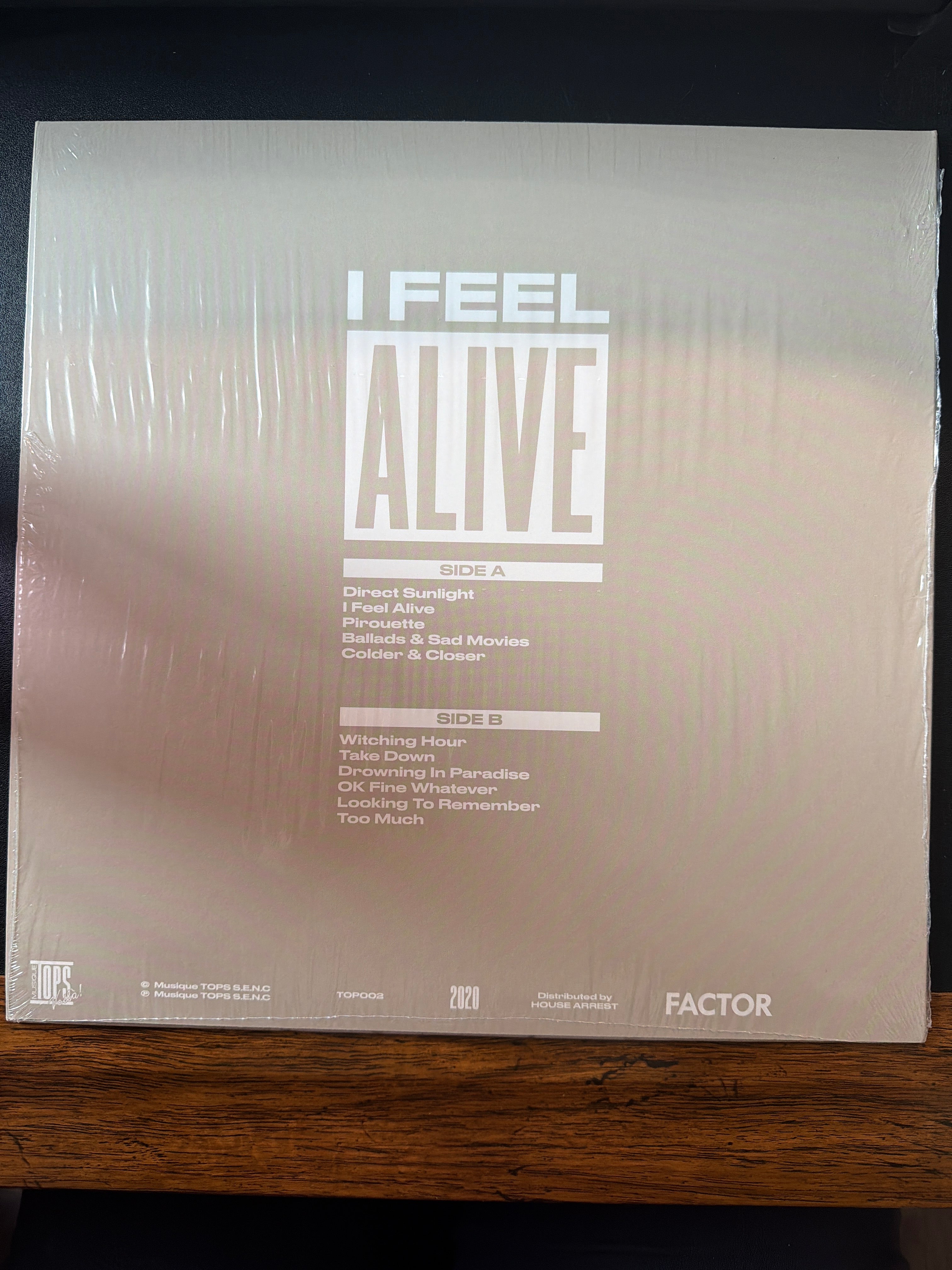 TOPS - I Feel Alive