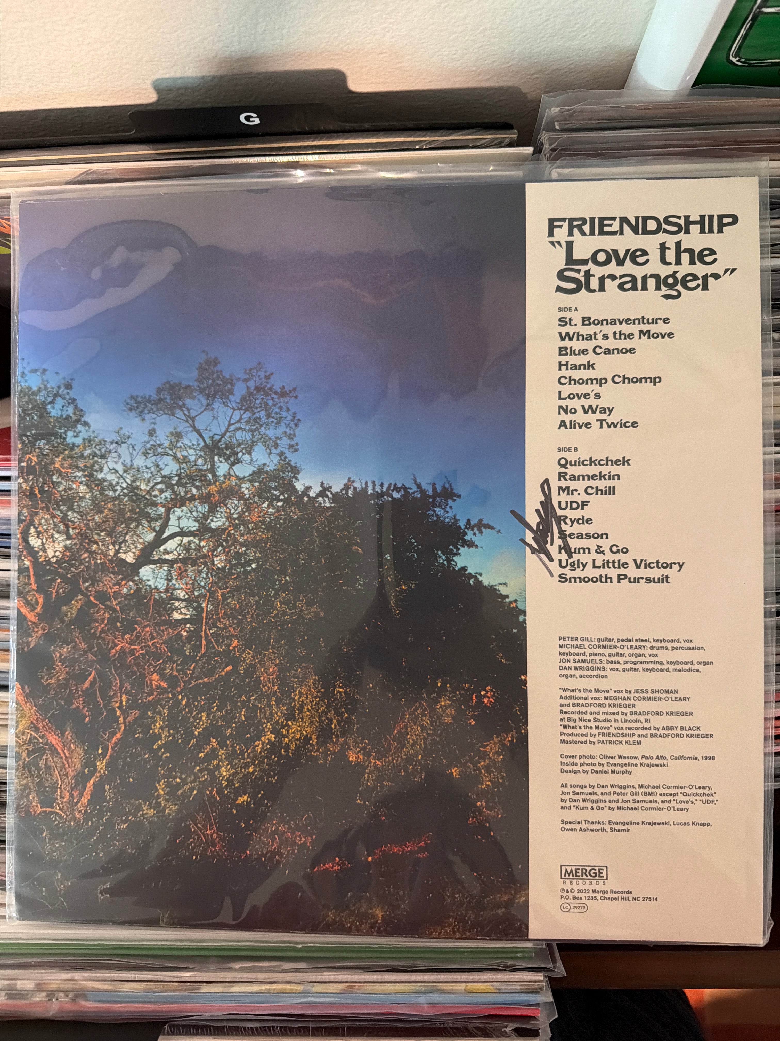 Friendship - Love The Stranger