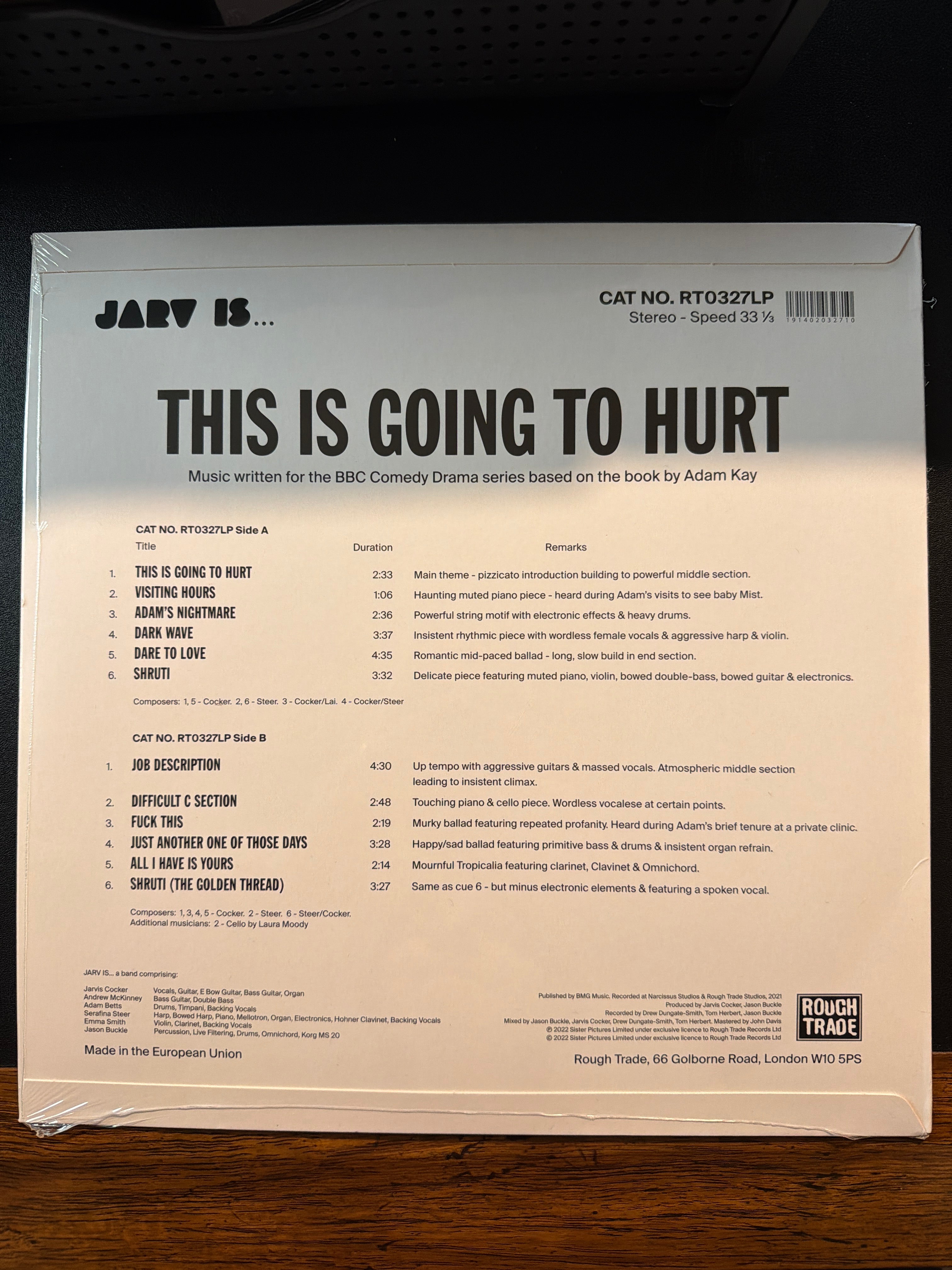 JARV IS... - This Is Going To Hurt (Original Soundtrack)