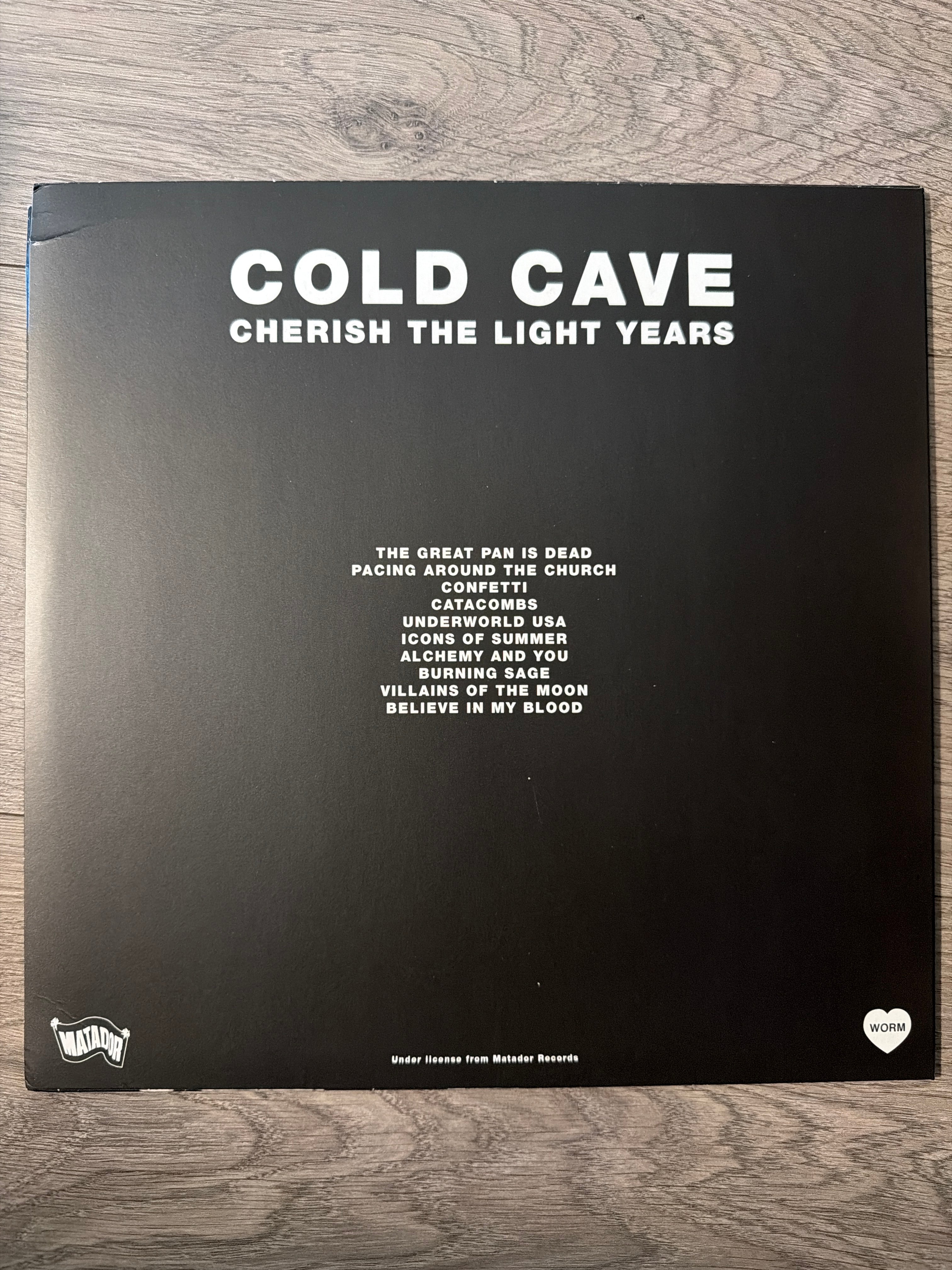 Cold Cave - Cherish The Light Years