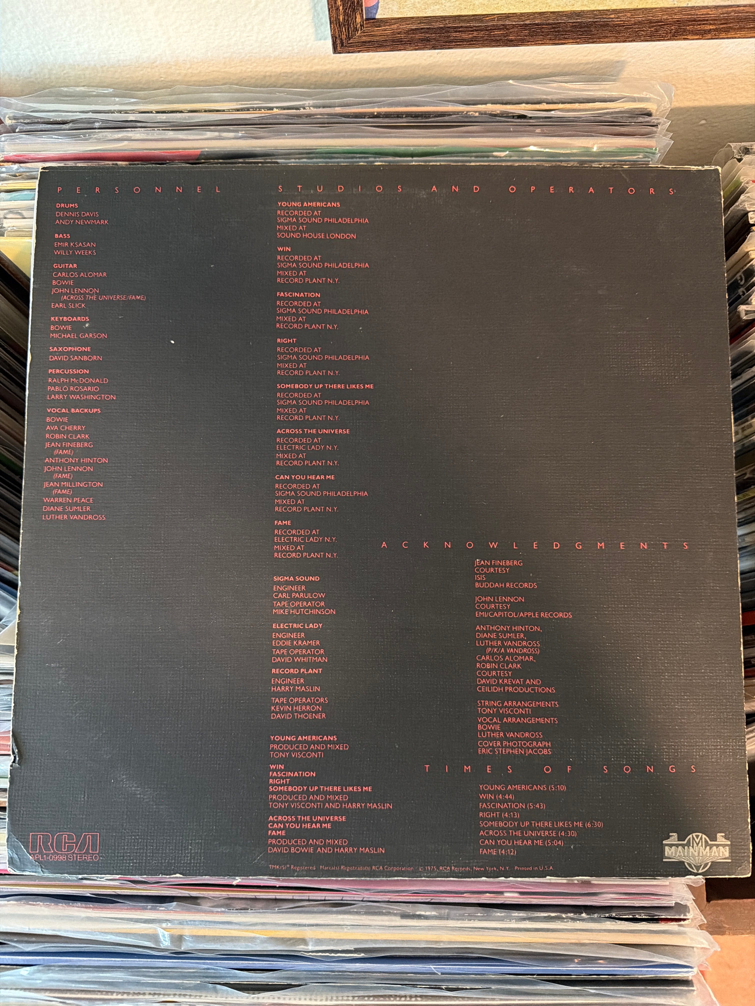 David Bowie - Young Americans