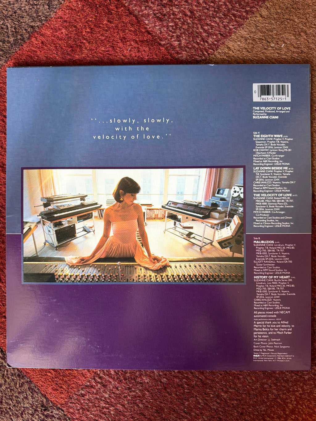 Suzanne Ciani - The Velocity Of Love