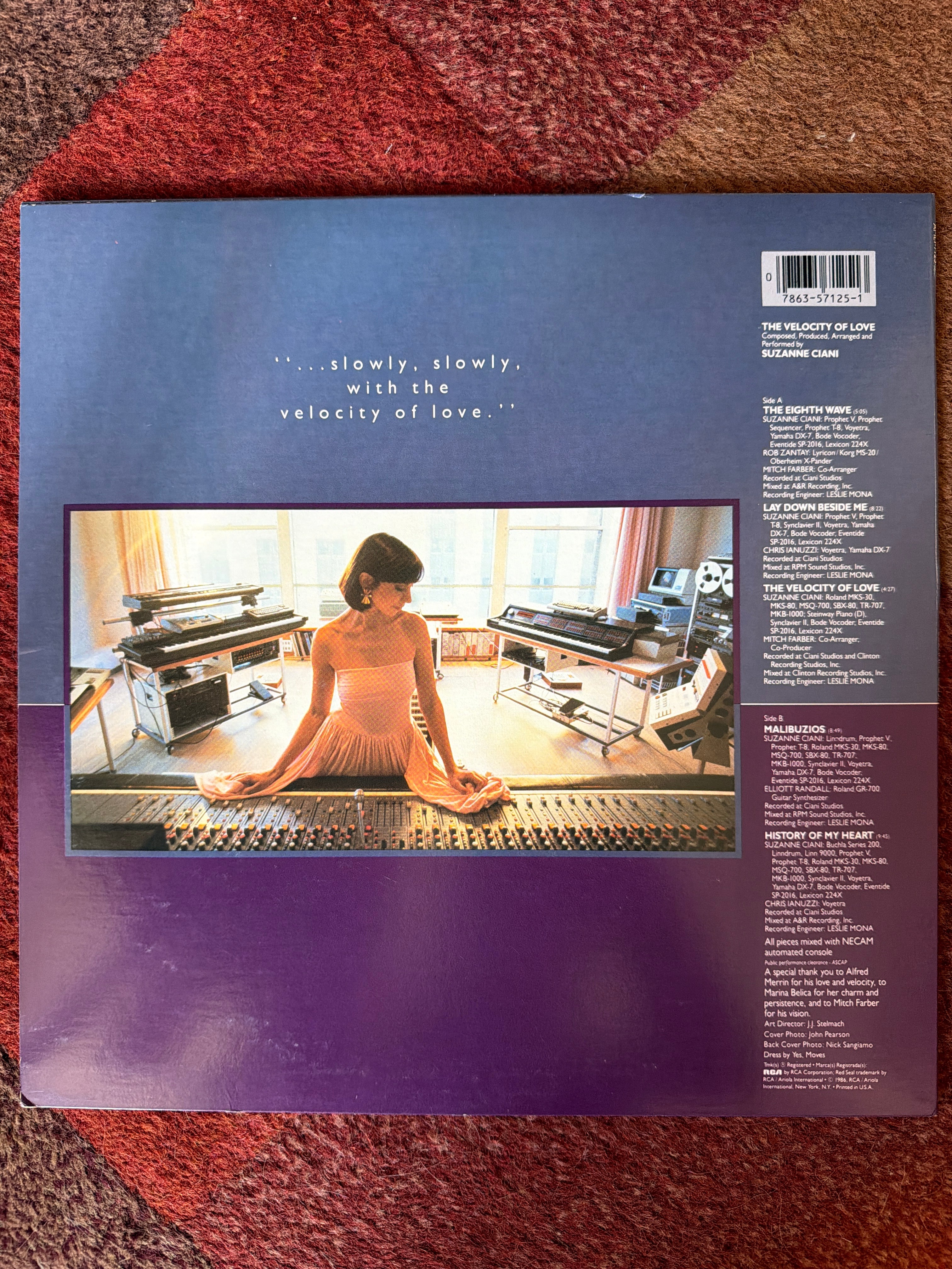 Suzanne Ciani - The Velocity Of Love