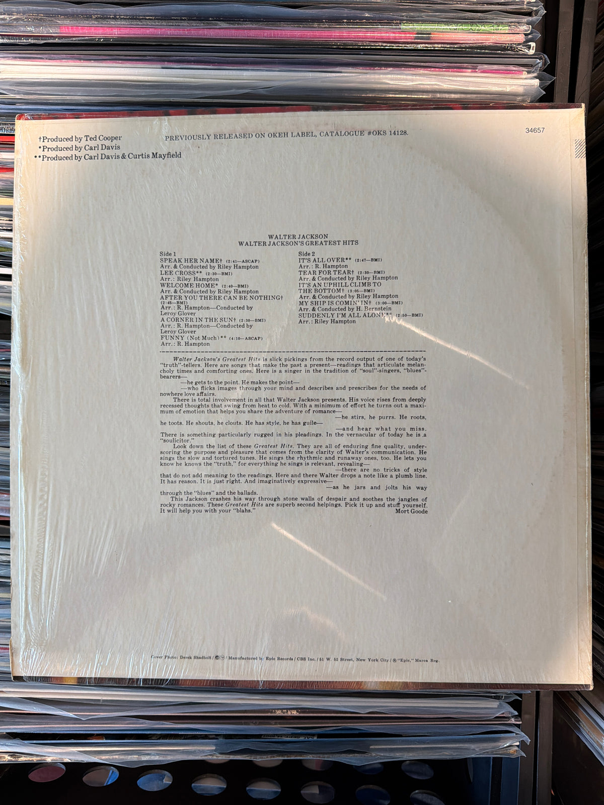 Walter Jackson - Greatest Hits