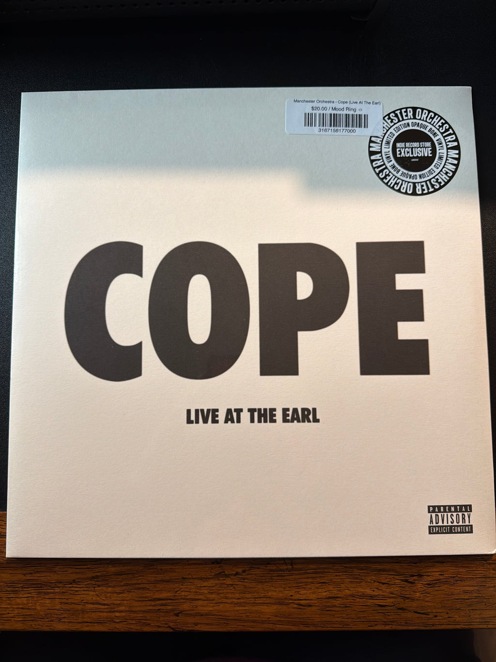 Manchester Orchestra - Cope (Live At The Earl)