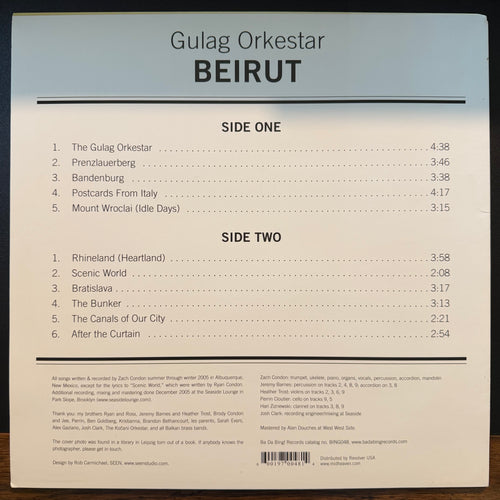 Beirut - Gulag Orkestar
